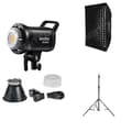 Miniatyrbillede 1 af 2: Godox SL60IID COB LED Videolys, Dagslys 5600K, Trådløs Kontrol,SL60IID Kit 3