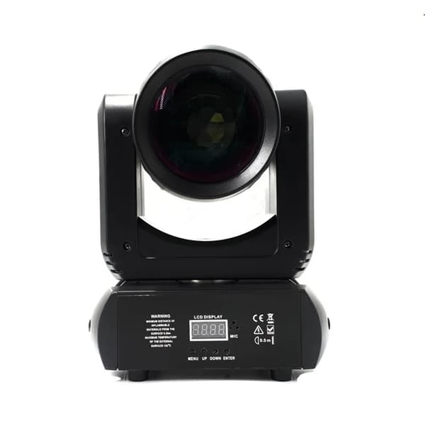 LED Moving Head Lys, 150W Strøm, Stråle og Spot Projektion, 1 stk 150W, EU-stik