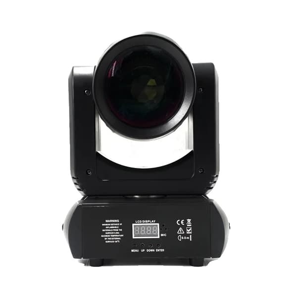LED Moving Head Lys, 150W Strøm, Stråle og Spot Projektion, 1 stk 150W, EU-stik