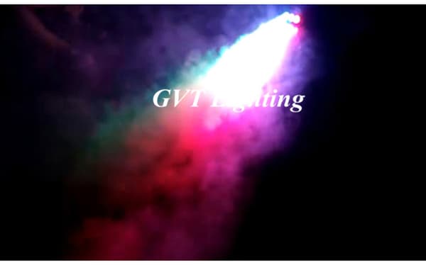 LED Tågemaskine, 500W Strøm, Fjernbetjening, Rød Grøn Blå Blandet