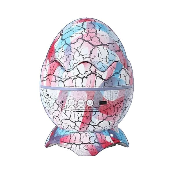 Natlys, Galakseprojektion, Bluetooth-musik, Dome (4 knapper), Pink