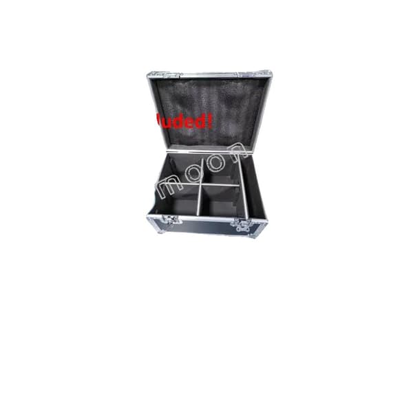 600W Kall Funksmaskin, Funks Höjd 1,5-5m, Snabb Uppställningstid,Svart, Endast Flightcase 4in1