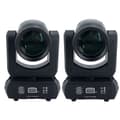 Miniatyrbillede 1 af 2: LED Moving Head Lys, 150W Strøm, Stråle og Spot Effekter, 2 stk 150w lys, EU-stik