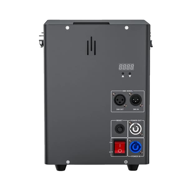 Liekinheitinheitin lavatanko, DMX512-toiminnallisuus, kompakti muotoilu,EU-pistoke, ZQ30005