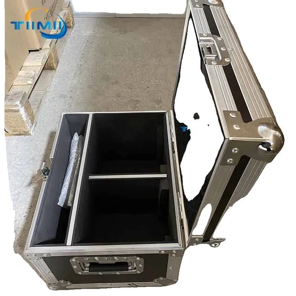 Sparkmaskin, Kall Eldverk Fontän, DMX Fjärrkontroll, 1 st Flightcase 2in1, 600W