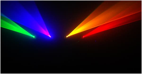 Joulu Laser Projektori, 4 Linssin Suunnittelu, RGBY Väri Vaihtoehdot