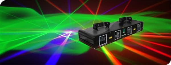 Joulu Laser Projektori, 4 Linssin Suunnittelu, RGBY Väri Vaihtoehdot