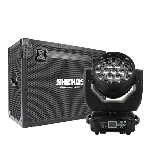 Flykasse, LED-vasken, Beam-teknologi, 19x15W flykasse