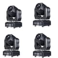 Miniatyrbillede 2 af 2: LED Moving Head Lys, 75W Super Lys, 3 Prism Gobo Stråle, 4 stk 75w