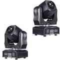 Miniatyrbillede 1 af 2: LED Moving Head Lys, 75W Super Lys, 3 Prism Gobo Stråle, 2 stk 75w