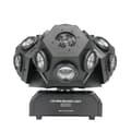 Miniatyrbillede 2 af 2: LED Beam Moving Head Lys, RGBW 4i1, RGB Laser Scenebelysning, Beam Laser