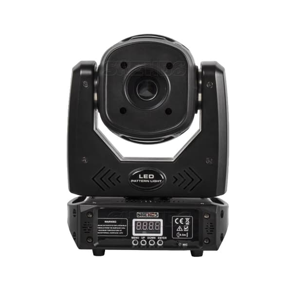 LED Spot Moving Head Lys, 60W Effekt, DMX Kontrol, 80W, EU