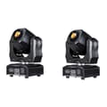 Miniatyrbillede 2 af 2: Mini LED Moving Head, 75w Strøm, 8 Gobo Mønstre, 2 stk, EU-stik
