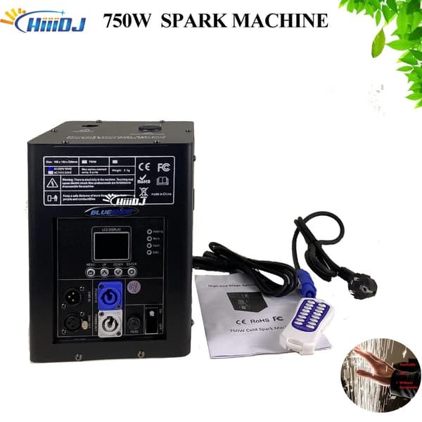 Kold Funkmaskine, 750W Effekt, Fjernbetjening Drift,hvid, 1 Maskine