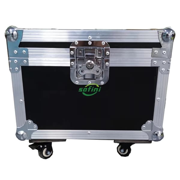 Kall gnistmaskin, justerbar sprayhöjd 1-5m, DMX512/fjärrkontroll,700W, 1PC Flightcase 2i1