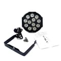 Miniatyrbillede 1 af 2: LED Par Lys, RGBWA UV Farveblanding, DMX Kontrol, 12x12W RGBW, EU-stik
