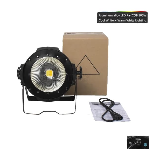LED-bländljus, 4x100W & 200W alternativ, kallt & varmt vitt, 1öga 200W Kall Varm, EU-kontakt