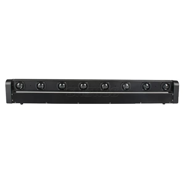 Scenelys, DMX LED-teknologi, Uendeligt roterende stråle, LED Beam 8x12W, EU-stik