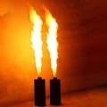 Miniatyrbillede 4 af 4: Flammeprojektormaskine, DMX-kontrol, imponerende fireffekter,1 stk.