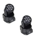Pikkukuva 1 / 4: Pieni Led-liikkuva päävalo, 7x12wrgbw, 14 kanavaa