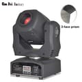 Miniatyrbillede 2 af 2: Scene Belysning Flytteligt Hovedlys, 60W Hvid LED, 12 DMX Kanaler,LED 60W med prisme, EU-stik