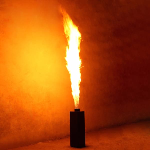 Flamme Maskine, 200W Effekt, DMX Kontrol