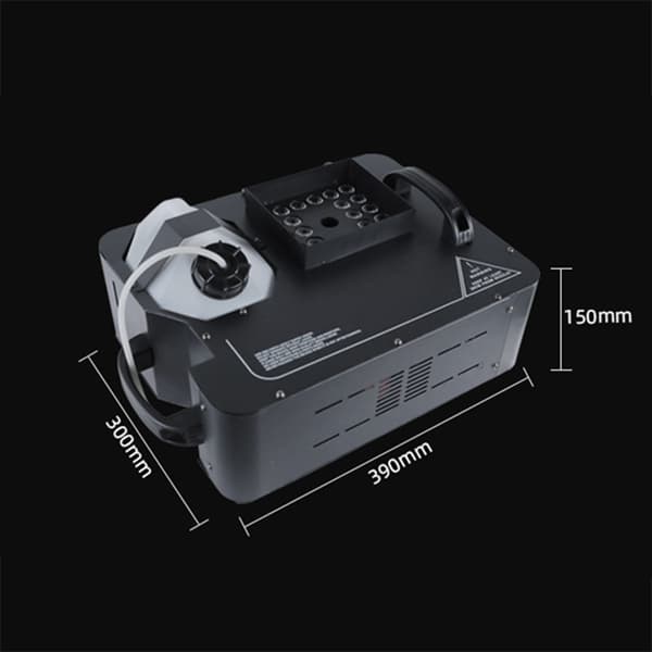 Fogmaskine, 1500W effekt, DMX scenelys