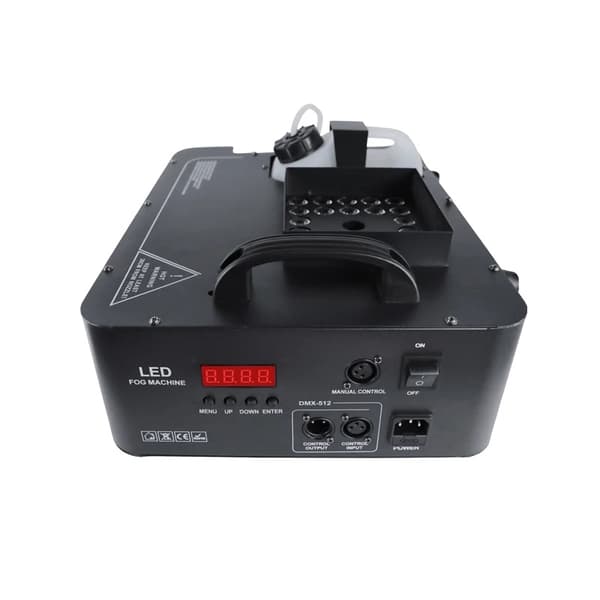 Fogmaskine, 1500W effekt, DMX scenelys
