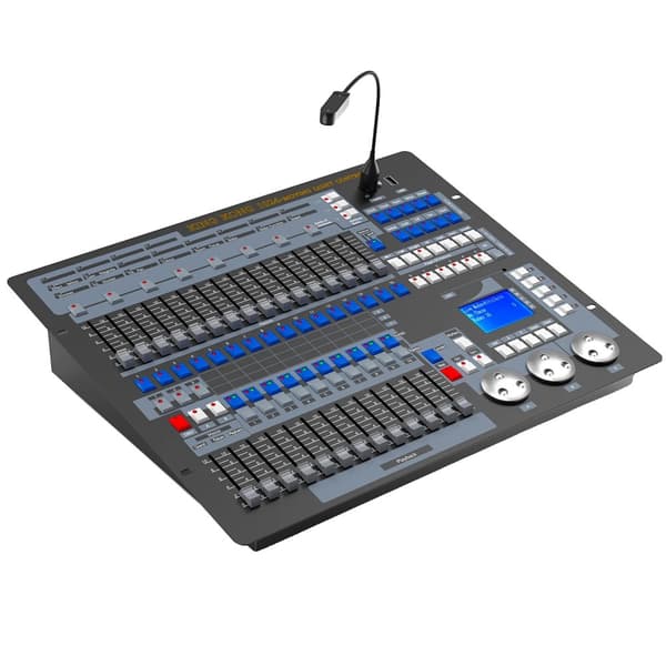 1024 kontrollkanaler, grafisk spårgenerator, professionellt scenbruk,ZQ12037, EU-kontakt
