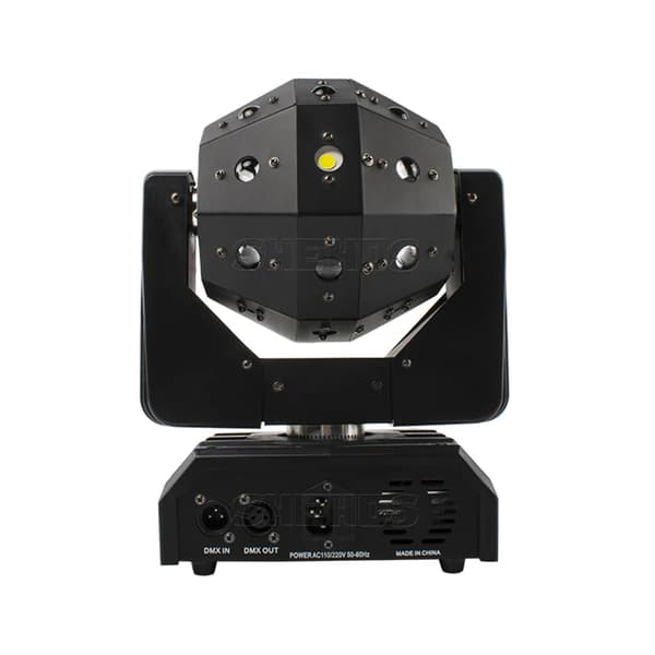 Rörlig Huvudlampa, 16X3W, DMX Scenljus, Professionellt Scen- & DJ-ljus,EU-plugg, 16x3W Laserljus