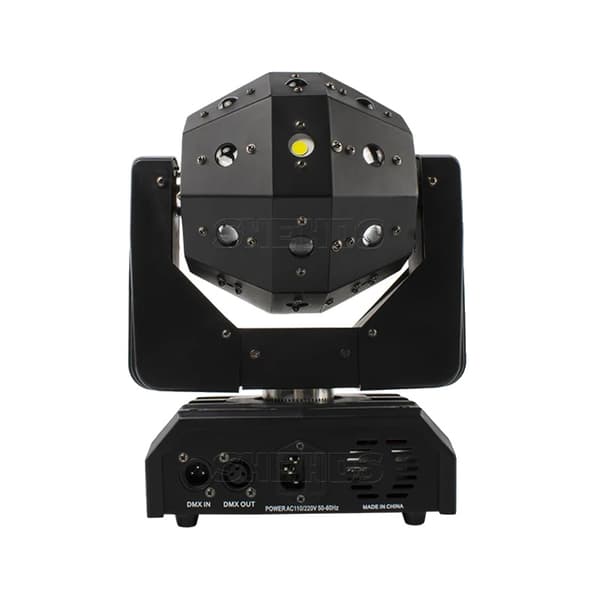 Rörlig Huvudlampa, 16X3W, DMX Scenljus, Professionellt Scen- & DJ-ljus,EU-plugg, 16x3W Laserljus