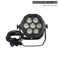 Pikkukuva 2 / 2: LED Par Valo, 126W Tehonkulutus, IP65 Vesitiivis, 15 asteen Säteilykulma,7x18W Sateenkaarisuojattu, EU Plug