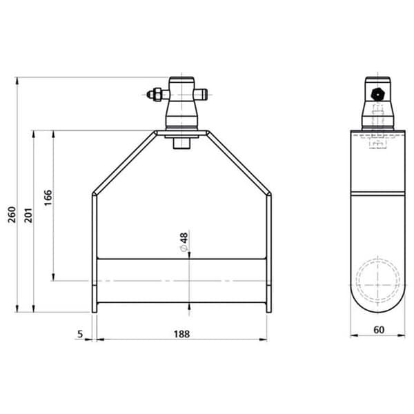 Scen för Single Downrigger 70477