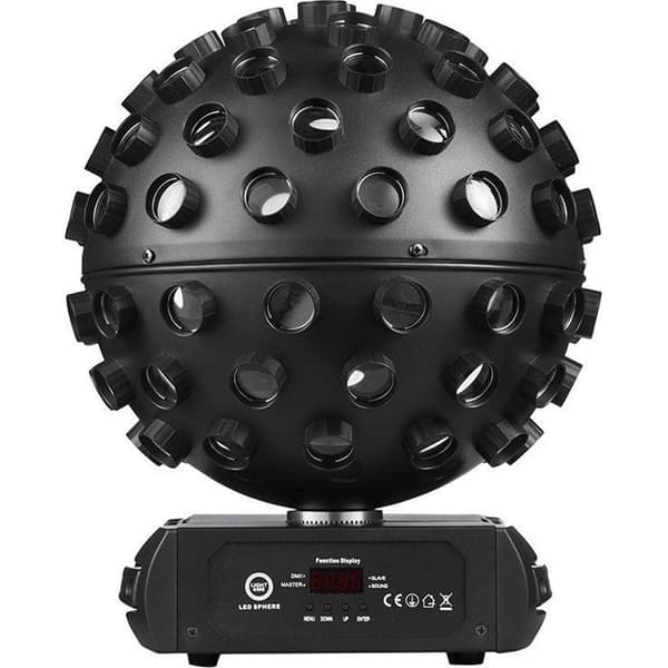 Lampe scen - spotlights Light4me LED SPHERE 5x18 W RGBWA-UV ljuseffekt