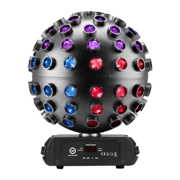 Lampe scen - spotlights Light4me LED SPHERE 5x18 W RGBWA-UV ljuseffekt