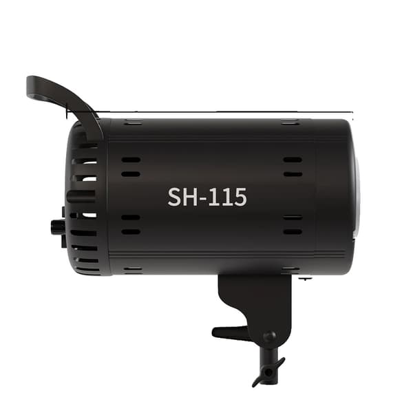 Belysning, dimbar LED, stativ ingår,115W 220V