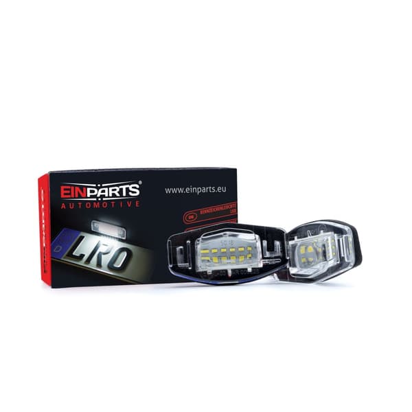 LED-skyltbelysning 6000K kallvit 12V CANBUS för Honda Accord VII, Civic VII, Civic VIII, City IV,