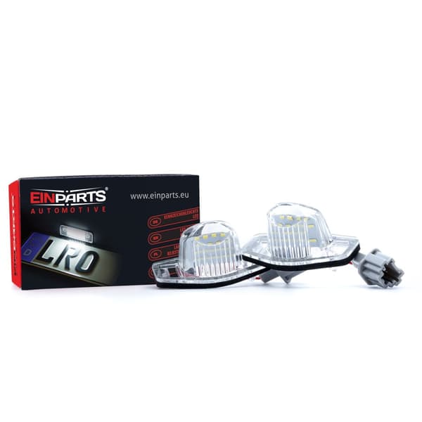 LED-skyltbelysning 6000K kallvit 12V CANBUS för Honda CR-V III, FR-V, Insight II FL 5D, 3D-logotyp, O