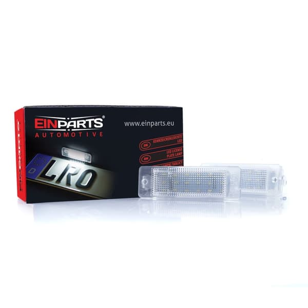 LED-skyltbelysning 6000K kallvit 12V CANBUS för Opel Astra F GSI 1991-1996, Opel Calibra 1990-1997