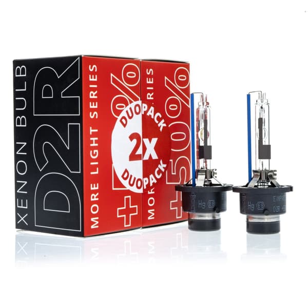 Xenonlampor D2R 35W 4800K 85V +50% Lampor, 2 st.