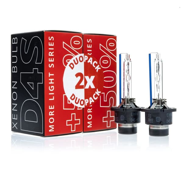 D4S Xenonlampor 35W 4800K 42V +50% Lampor, 2 st.