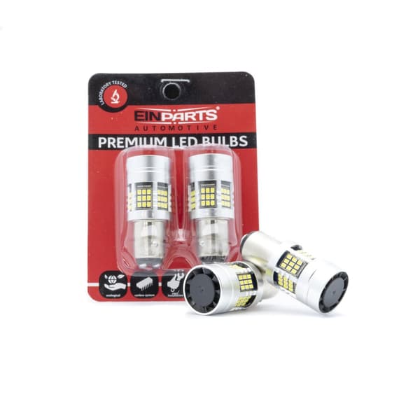 LED-polttimot P21/5W 12V CANBUS 6000K Kylmä valkoinen 54x SMD 2016 2 kpl.