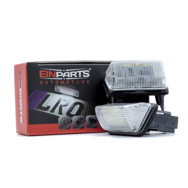 LED-rekisterikilven valot 6000K viileän valkoinen 12V CANBUS Toyota Auris E15 2006-2012, Corolla E12/E15 2000-2