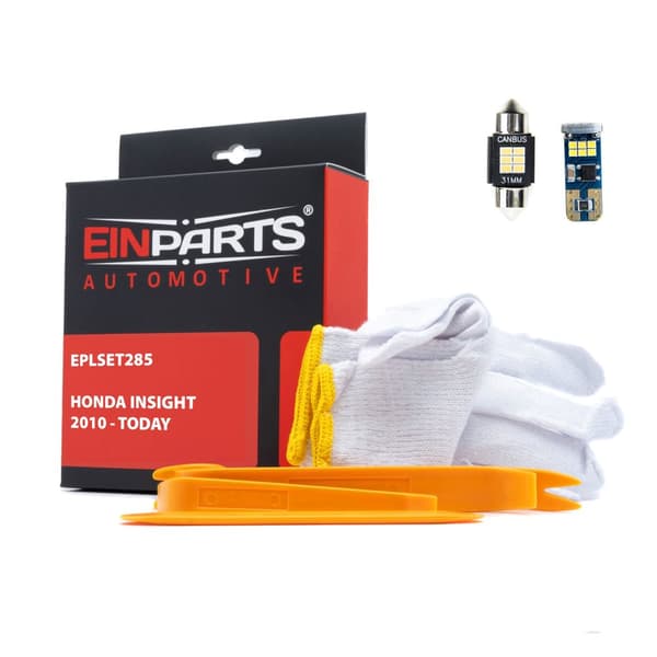 Honda Insight 2010-2013 - 6000K LED-lampsats Interiörbelysning