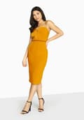 Pikkukuva 3 / 5: Girls On Film Womens/Ladies Midas Touch Sweetheart Midi Dress