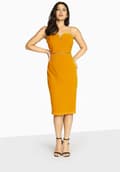 Pikkukuva 4 / 5: Girls On Film Womens/Ladies Midas Touch Sweetheart Midi Dress