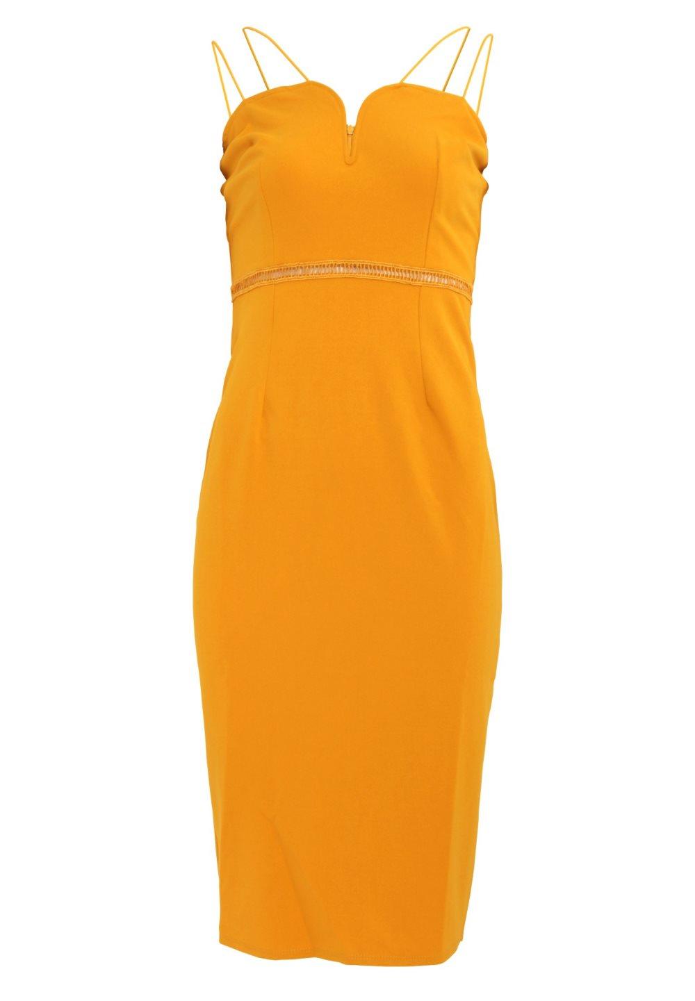 Girls On Film Kvinnor/Damer Midas Touch Sweetheart Midi klänning