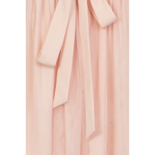 Little Mistress Womens/Ladies Delphi Sweetheart Mesh Maxi Dress