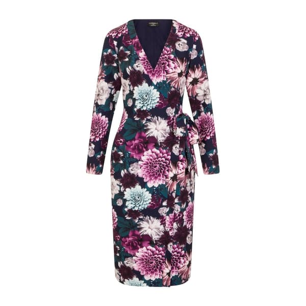 Paper Dolls Dame/Damer Paxton Wrap-kjole Floral 8 UK