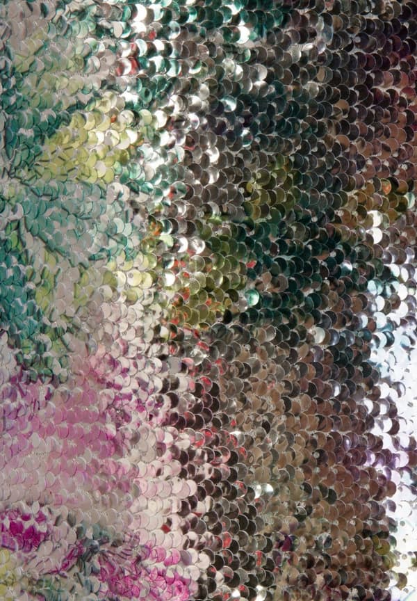 Girls On Film Kvinnor/Damer Aion Metallic Sequin klänning